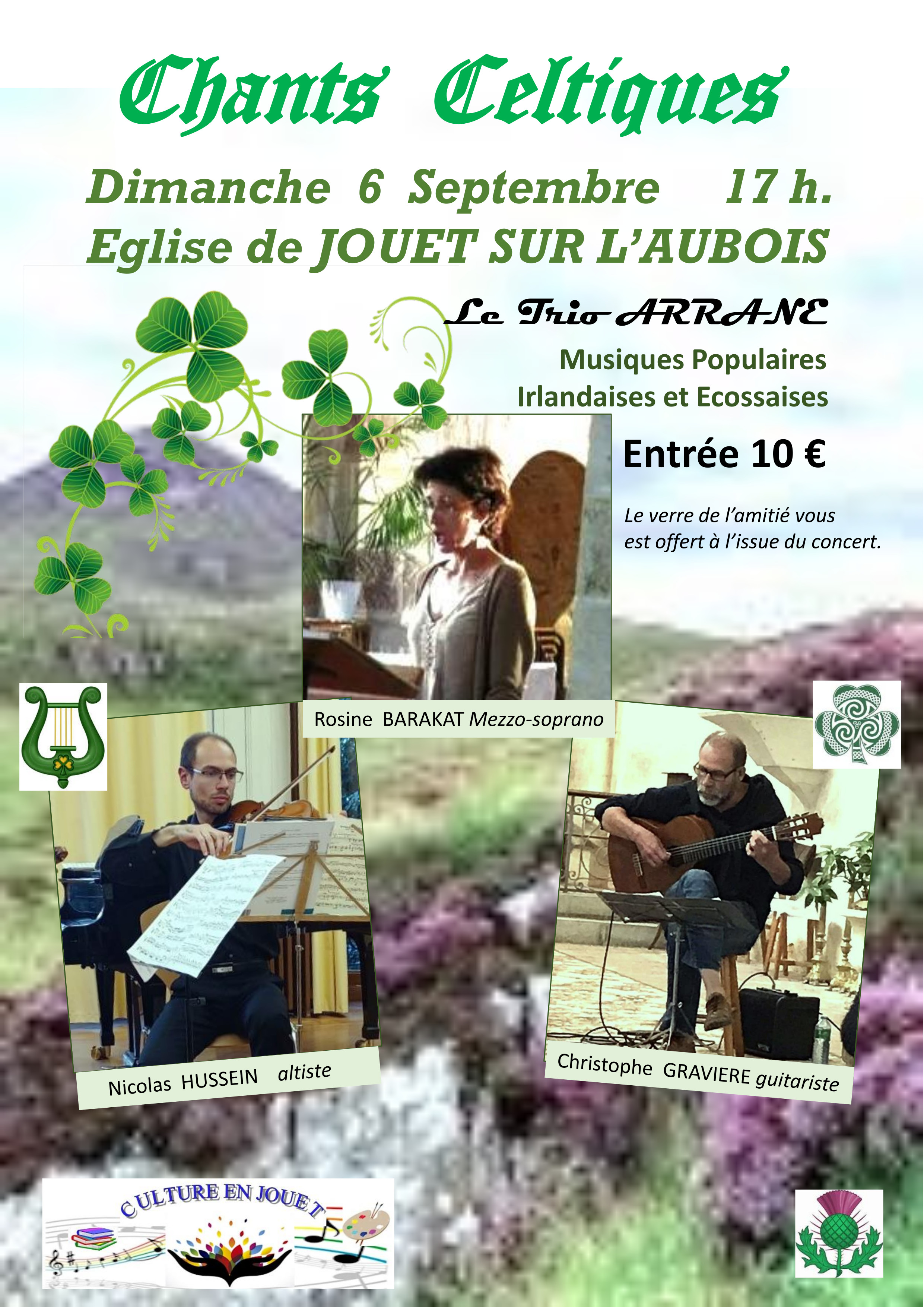 Affiche concert celtique 6 septembre 2026